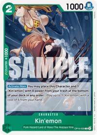 Kin'emon (026) - Royal Blood - One Piece Card Game card