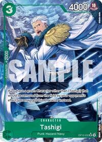 Tashigi (Parallel) - Royal Blood - One Piece Card Game card