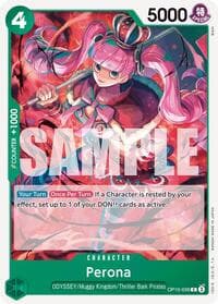 Perona (036) - Royal Blood - One Piece Card Game card