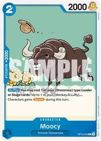 Moocy - Royal Blood - One Piece Card Game card