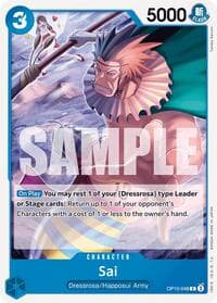 Sai - Royal Blood - One Piece Card Game card