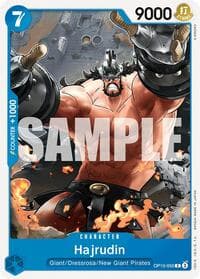 Hajrudin - Royal Blood - One Piece Card Game card