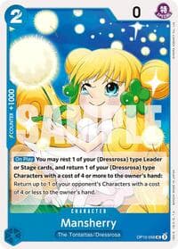 Mansherry - Royal Blood - One Piece Card Game card