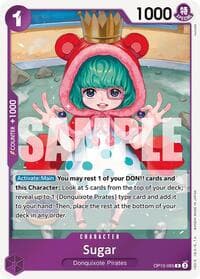 Sugar (065) - Royal Blood - One Piece Card Game card