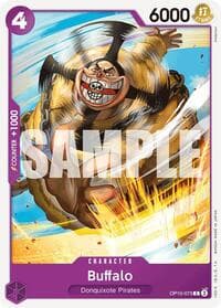 Buffalo - Royal Blood - One Piece Card Game card