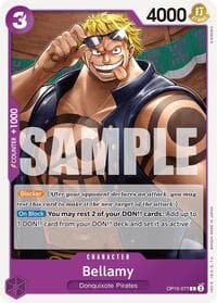 Bellamy - Royal Blood - One Piece Card Game card