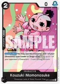 Kouzuki Momonosuke (083) - Royal Blood - One Piece Card Game card