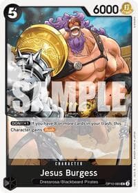 Jesus Burgess - Royal Blood - One Piece Card Game card