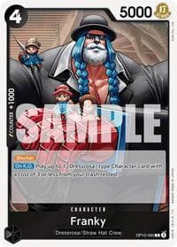Franky (090) - Royal Blood - One Piece Card Game card