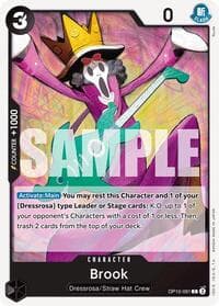 Brook (091) - Royal Blood - One Piece Card Game card
