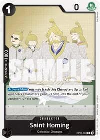 Saint Homing - Royal Blood - One Piece Card Game card