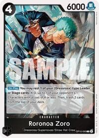 Roronoa Zoro (095) - Royal Blood - One Piece Card Game card