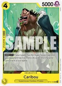Caribou - Royal Blood - One Piece Card Game card