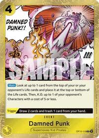 Damned Punk - Royal Blood - One Piece Card Game card
