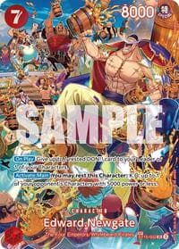 Edward.Newgate (SP) - Royal Blood - One Piece Card Game card