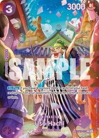 Uso-Hachi (SP) - Royal Blood - One Piece Card Game card