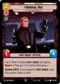 General Hux - No Terms, No Surrender - Jump to Lightspeed - Star Wars: Unlimited card