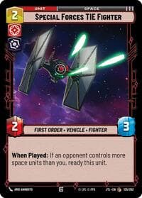 Special Forces TIE Fighter - Jump to Lightspeed - Star Wars: Unlimited card