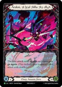 Arakni, 5L!p3d 7hRu 73h cR4X - HER131 - Flesh and Blood: Promo Cards - Flesh and Blood TCG card
