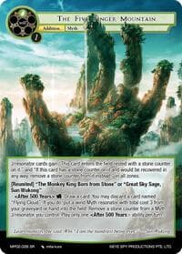 The Five Finger Mountain - Masterpiece Collection 02 "Fates Reunited!" - Force of Will card