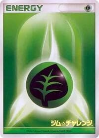 Basic Grass Energy (2006) - Gym Challenge - Pokemon Japan card