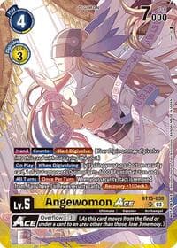 Angewomon ACE (Limited Card Pack) - World Convergence - Digimon Card Game card