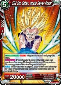 SS2 Son Gohan, Innate Saiyan Power - History of Z - Dragon Ball Super: Masters card