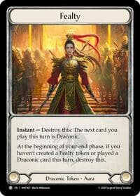 Fealty - The Hunted - Flesh and Blood TCG card