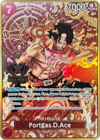 Portgas.D.Ace (One Piece Japanese Version 2nd Anniversary Set) - One Piece Promotion Cards - One Piece Card Game card