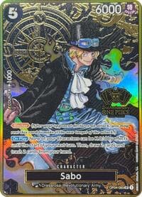 Sabo (One Piece Japanese Version 2nd Anniversary Set) - One Piece Promotion Cards - One Piece Card Game card
