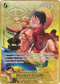Monkey.D.Luffy (One Piece Japanese Version 2nd Anniversary Set) - One Piece Promotion Cards - One Piece Card Game card
