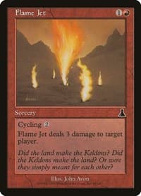 Flame Jet - Urza's Destiny - Magic: The Gathering card