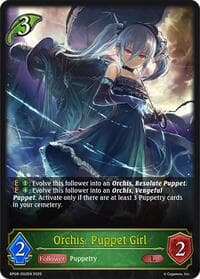 Orchis, Puppet Girl - BP08: Alterchaotica - Shadowverse: Evolve card