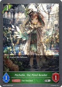 Michelle, the Mind Reader - BP08: Alterchaotica - Shadowverse: Evolve card
