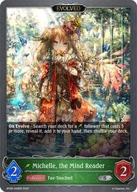 Michelle, the Mind Reader (Evolved) - BP08: Alterchaotica - Shadowverse: Evolve card