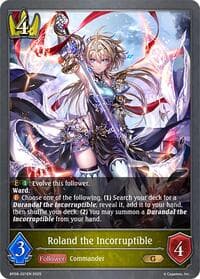 Roland the Incorruptible - BP08: Alterchaotica - Shadowverse: Evolve card