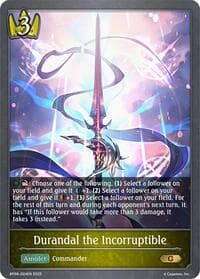 Durandal the Incorruptible - BP08: Alterchaotica - Shadowverse: Evolve card