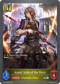 Azord, Duke of the Mists - BP08: Alterchaotica - Shadowverse: Evolve card