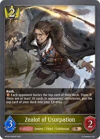 Zealot of Usurpation - BP08: Alterchaotica - Shadowverse: Evolve card