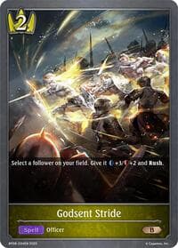 Godsent Stride - BP08: Alterchaotica - Shadowverse: Evolve card
