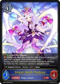 Sweet-Tooth Medusa - BP08: Alterchaotica - Shadowverse: Evolve card