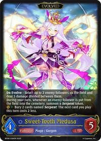 Sweet-Tooth Medusa (Evolved) - BP08: Alterchaotica - Shadowverse: Evolve card