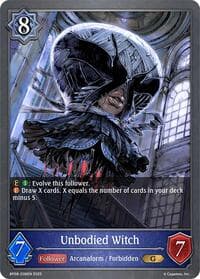 Unbodied Witch - BP08: Alterchaotica - Shadowverse: Evolve card