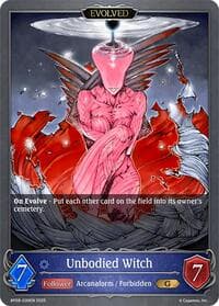 Unbodied Witch (Evolved) - BP08: Alterchaotica - Shadowverse: Evolve card