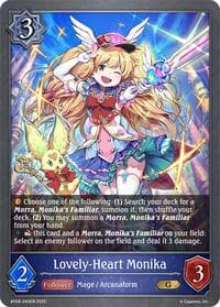 Lovely-Heart Monika - BP08: Alterchaotica - Shadowverse: Evolve card