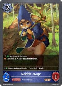 Rabbit Mage - BP08: Alterchaotica - Shadowverse: Evolve card