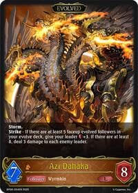 Azi Dahaka (Evolved) - BP08: Alterchaotica - Shadowverse: Evolve card
