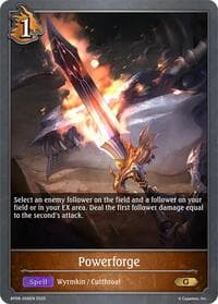 Powerforge - BP08: Alterchaotica - Shadowverse: Evolve card