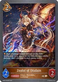 Zealot of Disdain - BP08: Alterchaotica - Shadowverse: Evolve card