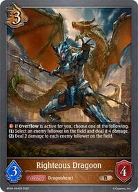 Righteous Dragoon - BP08: Alterchaotica - Shadowverse: Evolve card